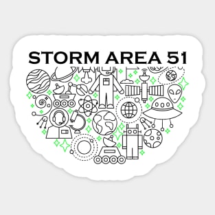 Storm Area 51 Sticker